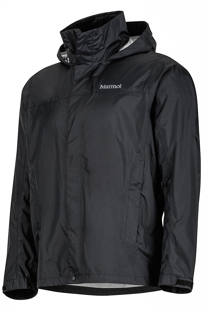 Marmot Men's PreCip Lightweight Waterproof Jacket - Black | eBay