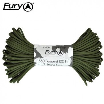 Fury Paracord 30m - Olive Drab