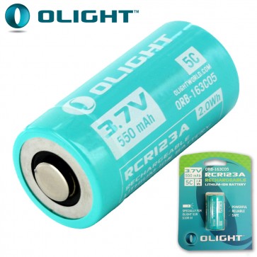 16340 Rechargeable IMR Lithium Battery (CR123 size)
