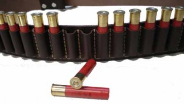 12g Leather Ammo Belt