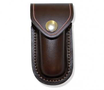 Leather Moulded Knife Pouch 90mm