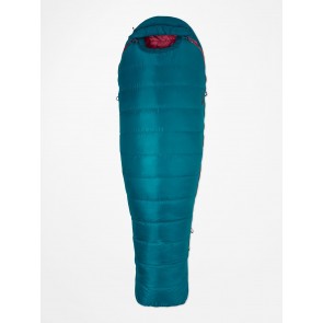 Marmot Women's Teton 650+ Fill Down Sleeping Bag (-9°C/15°F) - Late Night/Vintage Navy