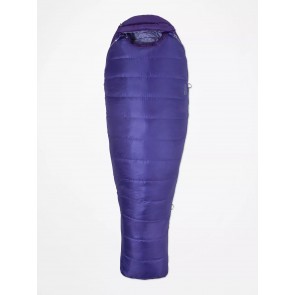 Marmot Women's Ouray 650 Fill Down Sleeping Bag (-18° C) - Electric Purple/Royal Grape