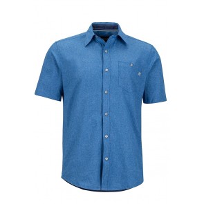 Marmot Men's Windshear Short Sleeve (SS) Shirt - Varsity Blue